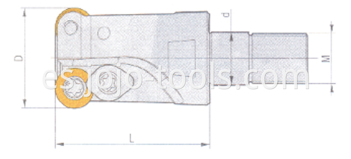 EMR Screw Locking Milling Cutter